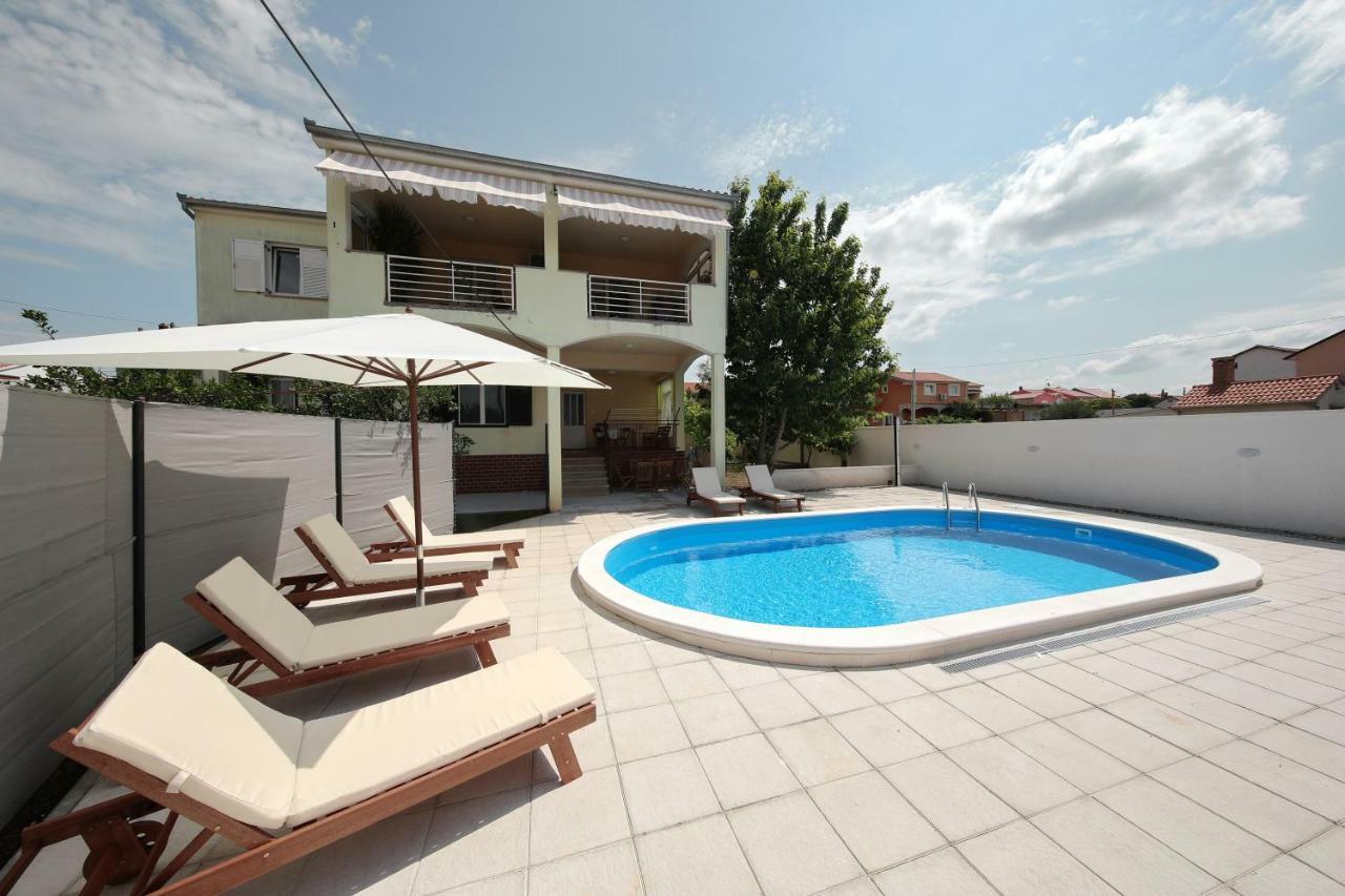 Hacienda Mia With Pool,Bbq,Free Parking Zadar Exterior foto